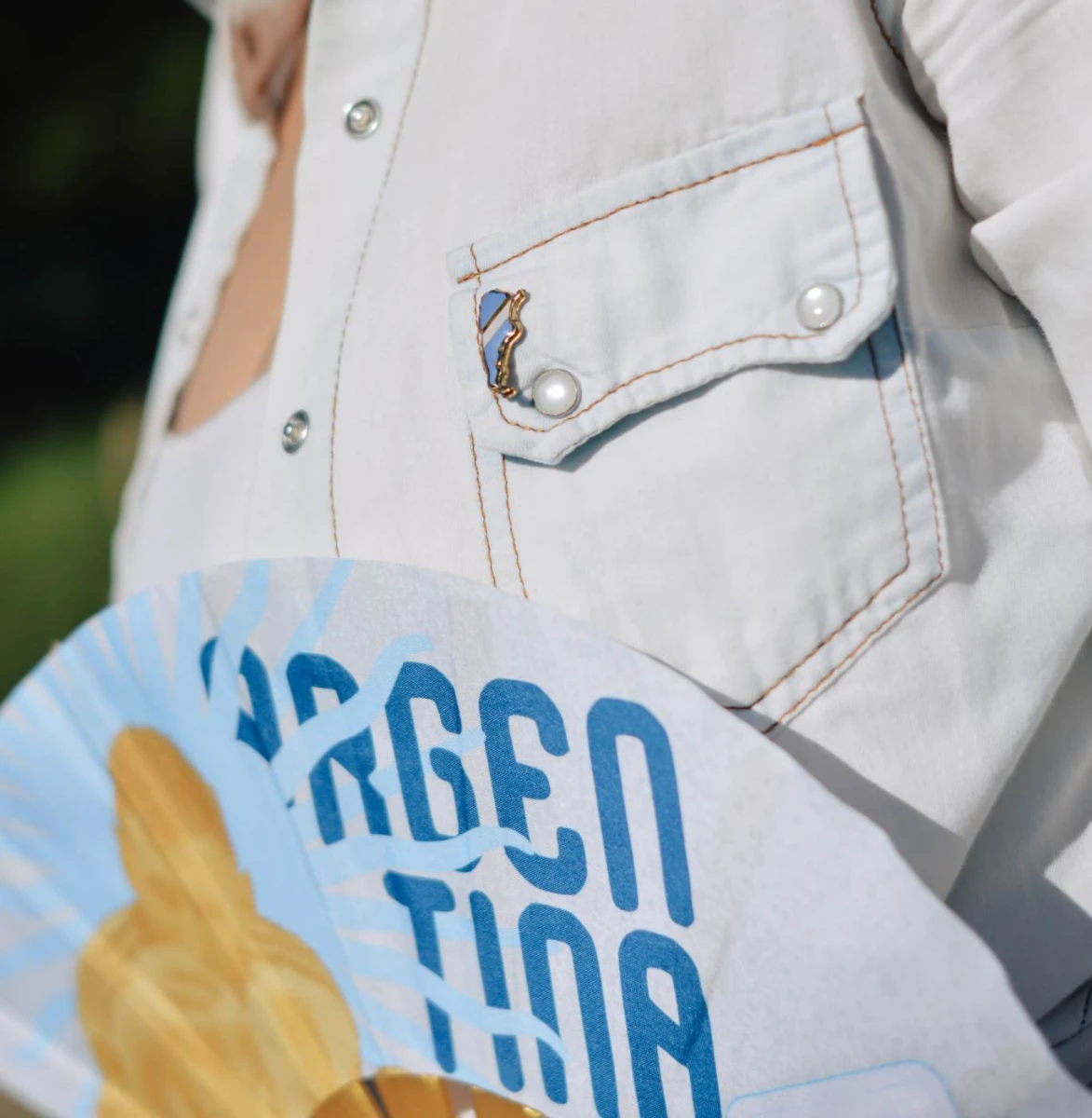 Eco-Abanico Pocket - Messi en Argentina
